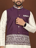 Unique Color Classic Koti Kurta Pair for Men -SOC001KKA