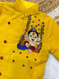 Ganesh festival special launch Soft cotton Top with Kalamkari Bottom for boys-TREND001GD