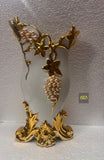 Golden Flora , Beautiful Golden Design Flower Vase for Table Decor-YOUR001FV