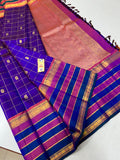 Subodini , Pure Kanchipuram handloom handwoven traditional  borders -SACHI001TS