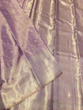 Sangamitra , Lilac Shade elegant Kanjivaram Silk Saree for Women -SACHI001KL