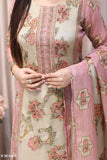 Pure Crush Tissue Silk Heavy Hand Work ALine Kurti Pant Dupatta -DP001SS