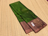 Subamathi , Green Shade  Kanjivaram Silk Saree for Women -SACHI001GR