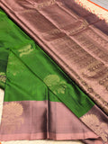 Subamathi , Green Shade  Kanjivaram Silk Saree for Women -SACHI001GR
