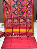 Holi Hai , Festival Special Patan Patola Print Saree for women -MEHAR001PPB