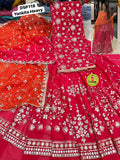 SUIT WALA present Georgette with Gotapati work Dress Material -SAPRK001SM