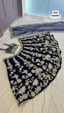 Celebrate the charm of Indian culture with this beautiful lehenga set for women -SSS001BL