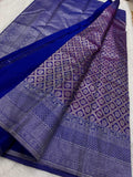 Neelanjana , Pure Handloom Kanjivaram Silk Saree for women -SACHI001BSS