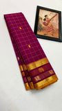 Chitrangada , Pure traditional kanchi cotton saree for women -SACHI001KCS