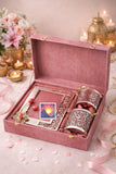 Pink Royal Bud Frame and Jars Premium Gift Hamper for Gifting this Festive Season 2026 -AKSH001GSPK