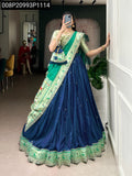 Beautiful Soft silk Paithani Lehenga Top and Duppatta with Potli Bag for women -DF3001LC