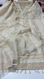 Pure jaamdhani  fabric Salwar Suit  Material for women -SPARK001GM