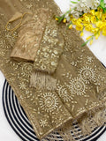 New Trending Bollywood Block Buster Sequins Saree for women -SATYA001GS