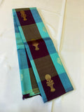 Varalakshmi , Old Traditional Kanchipuram border less saree with Multi Colors weaving-SACHI001OT