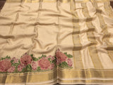 Subadra , Pure Mysore silk saree With Cutwork and Embroidery work for women -SACHI001PMYS