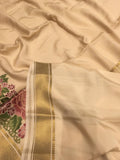 Subadra , Pure Mysore silk saree With Cutwork and Embroidery work for women -SACHI001PMYS