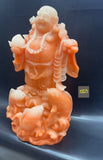 Fengshui Fish laughing Buddha for Good Luck-AKSH001LB