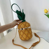 Cute Pineapple Designer Sling Bag for women -AKSH001PB