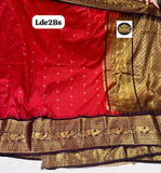 Neerja , Gadwal pattu allover meenakari weaving motifs Saree for women -TREND001GS
