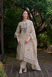 Beautiful Linen 3 piece salwar suit and Duppatta for women -RG001SSD