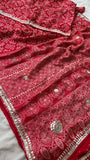 ALBIS Pure Modal Silk Saree with Gota Pati work for Women -GARI001MSS