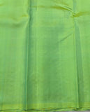 Pallavi , Light Green Shade Kanjiavaram Silk Saree for Women -SACHI001GKS