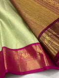 Hansini , Ganga Jamuna Borders Vaira Oosi Kanjivaram Silk Saree for women -SACHI001VO