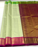 Hansini , Ganga Jamuna Borders Vaira Oosi Kanjivaram Silk Saree for women -SACHI001VO
