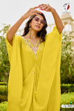 Yellow Shade Designer Dress for Women -RIMP001YD
