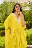 Yellow Shade Designer Dress for Women -RIMP001YD