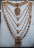 Bollywood Celebrity Rashmika Mandana , Inspired Bridal Jewelry Set for women -SONA001RM
