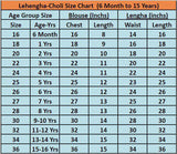 Sh T Kanakambaram Petal Design Lehenga Choli for Girls-TREND001LC