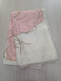 Penelope , Beautiful Designer Hand Embroidered Glass Organza Saree for women -DIA001HE