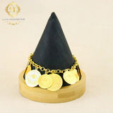 Shefali Gold Coin inspired Bracelet By IDH Jewellery-SHEFA001GC