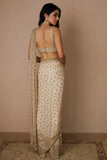 Glada , Graceful Butterfly Net Saree with Sequins Embellishments -SSS001GSS