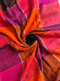 Shalini , Red Beautiful Linen By Linen Saree for Women -SRI001LSC
