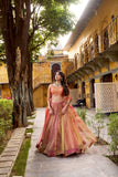 Pastel Pink Beautiful Lehenga with ethereal Dupatta For women -SSS001PL