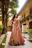 Pastel Pink Beautiful Lehenga with ethereal Dupatta For women -SSS001PL