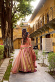 Pastel Pink Beautiful Lehenga with ethereal Dupatta For women -SSS001PL