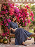 Beautiful cotton flaired palazo top set with sequence embroidery work  perfect for casual look festive season-GARIM001KP