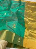 Navneeta , Pure Chanderi Silk Saree for women -SHABBI001CS