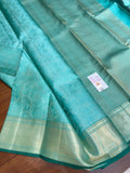 Mandira , Light Blue Shade Kanjivaram Silk Saree for Women -SACHI001BSK