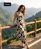 D'Wear (Design Your Style) Launching Summer Special Casual Wear Kurti Palazzo set-FOF001KPS
