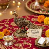 Set of 2 , Brass Peacock for Pooja / Home Decor-HR001PP