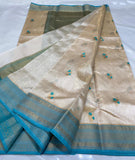 Nayantara , Pattu silk tissue ek nal motif saree for women -CHANDER001NT