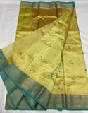 Priyamani , Pattu silk tissue ek nal motif saree for women -CHANDER001PM