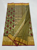 Seema , Pure Chanderi Silk Saree for women -CHANDER001CS