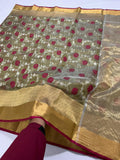Seema , Pure Chanderi Silk Saree for women -CHANDER001CS