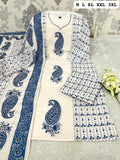 Morgan Silk Digital Print Kurti With Pant With Dupatta -SPARK001KS
