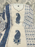 Morgan Silk Digital Print Kurti With Pant With Dupatta -SPARK001KS
